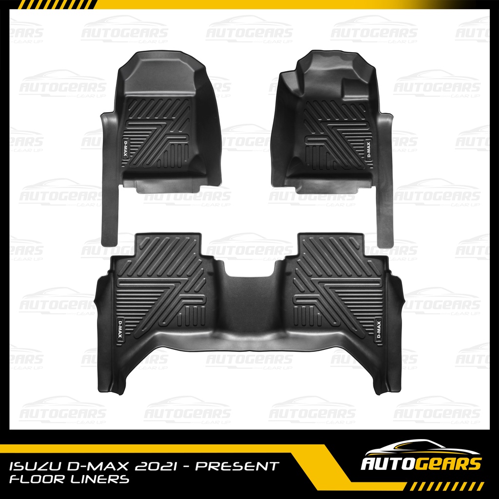 Isuzu Dmax Dmax (2021 2024) 5D Extended Deep Dish Matting Floor