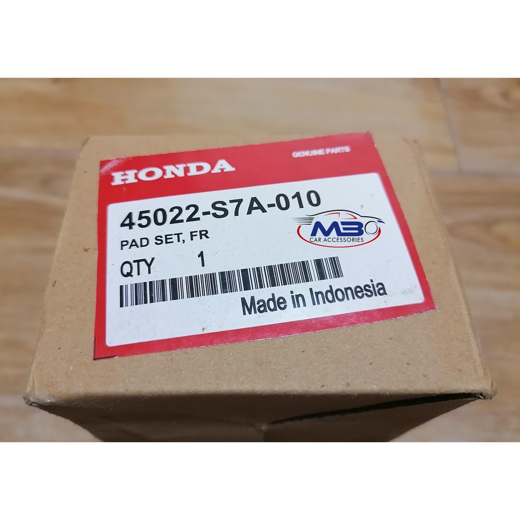 Honda BRV Genuine Brake Pads Shopee Philippines