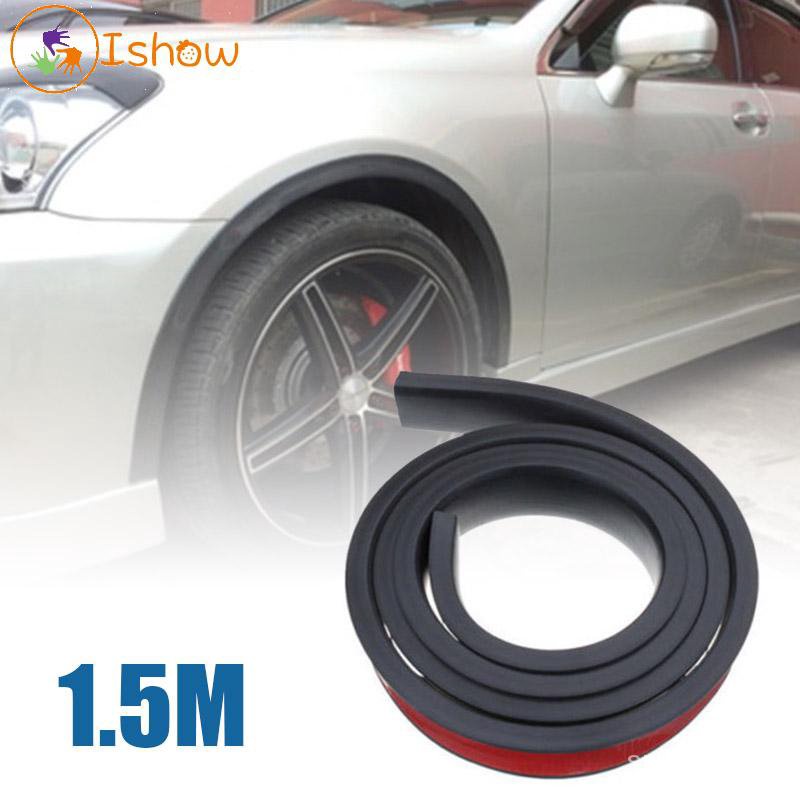 Durable Kit Part Exterior 150*3.8cm Universal Car Wheel Arch Trim
