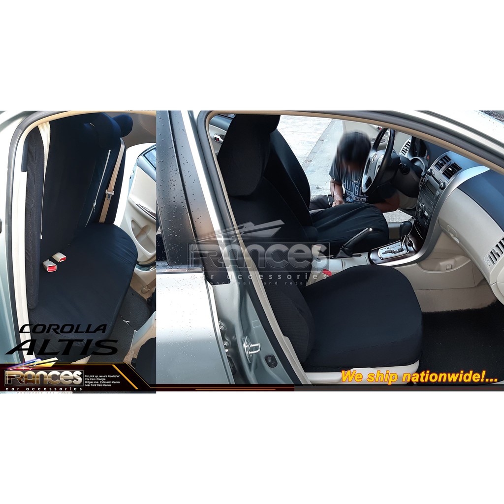 Vios customized seat cover Corduroy fabric seat cover 2000 2006