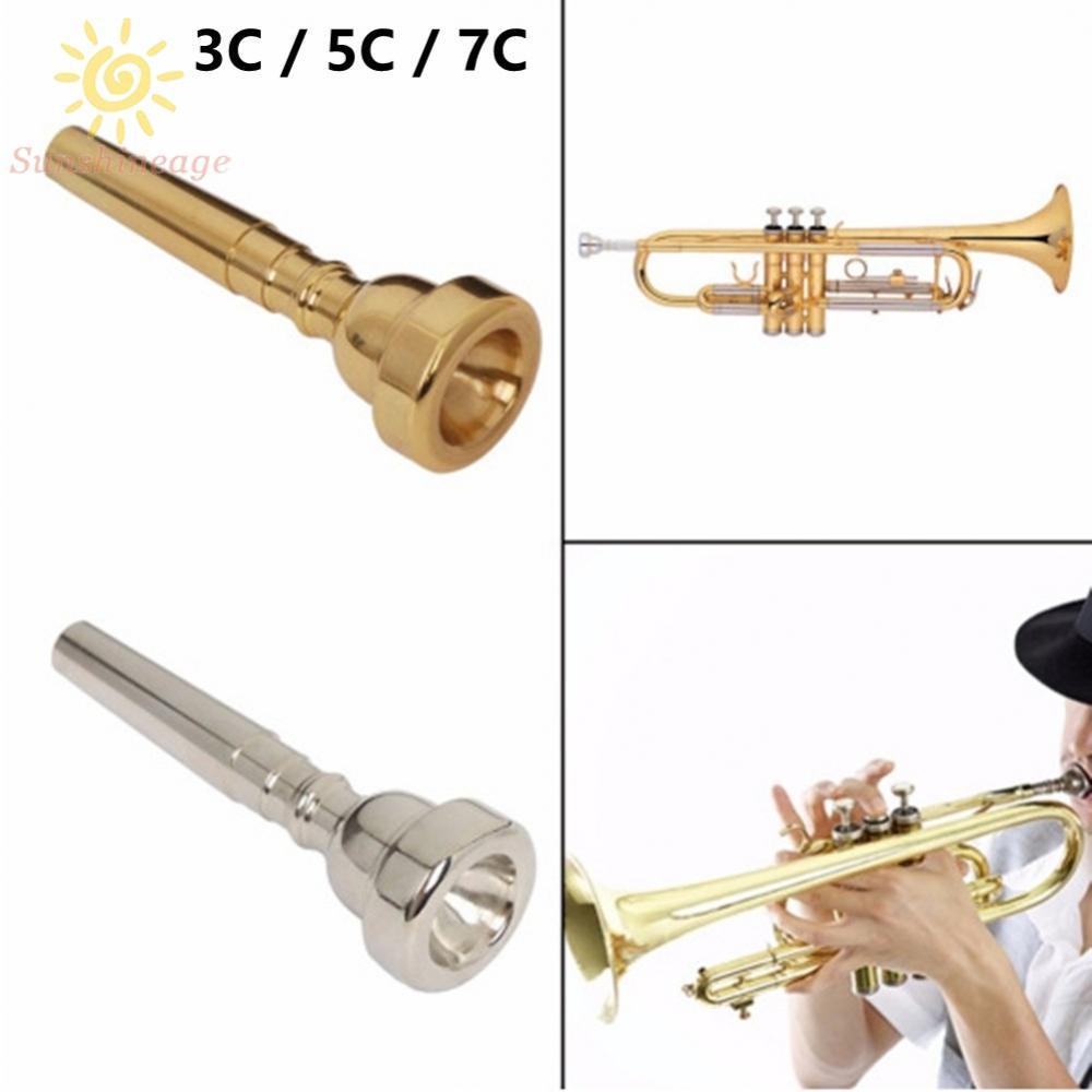 Professional Trumpet Mouthpiece 3C 5C 7C Sizes for Bach Beginner