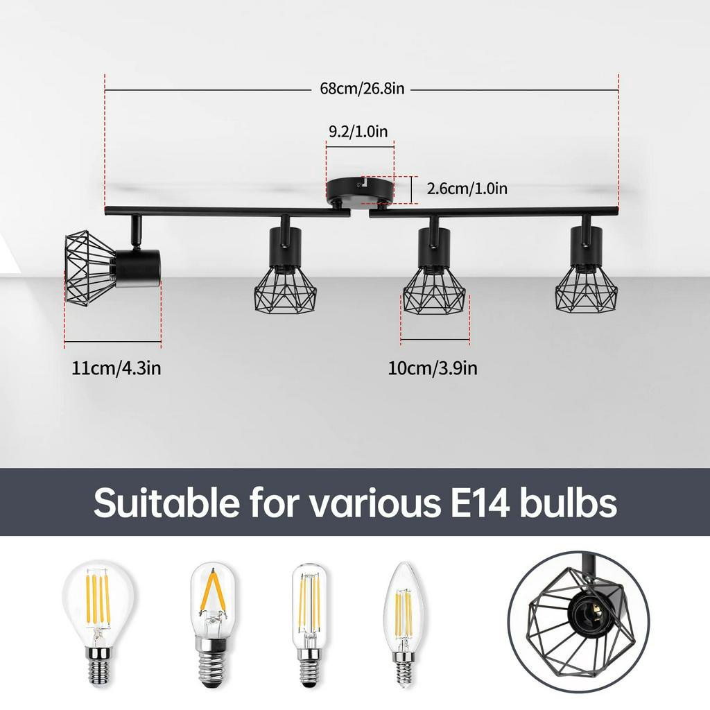 High quality is on sale Light Fittings for Ceilings Adjustable Cage