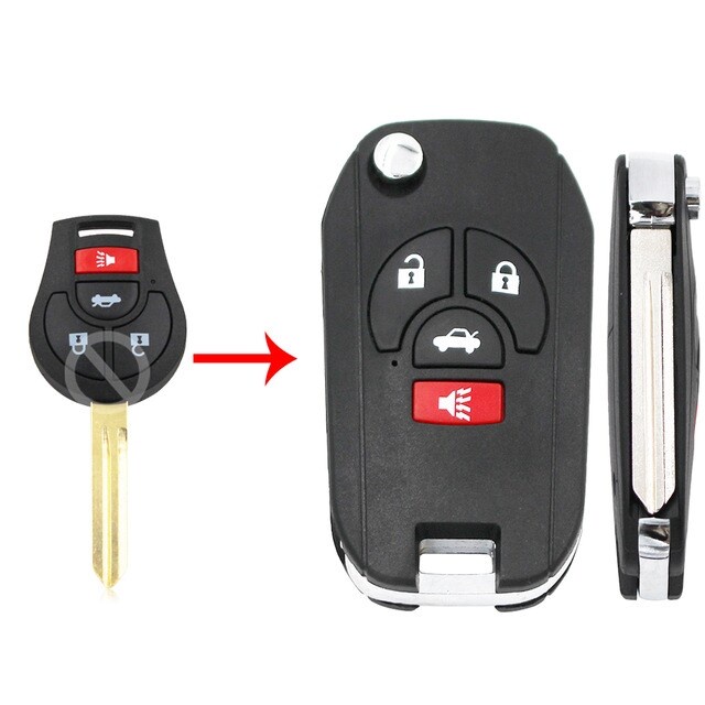 （FT）Flip Key Conversion Case Nissan Almera, FOR Nissan Urvan Flip Key