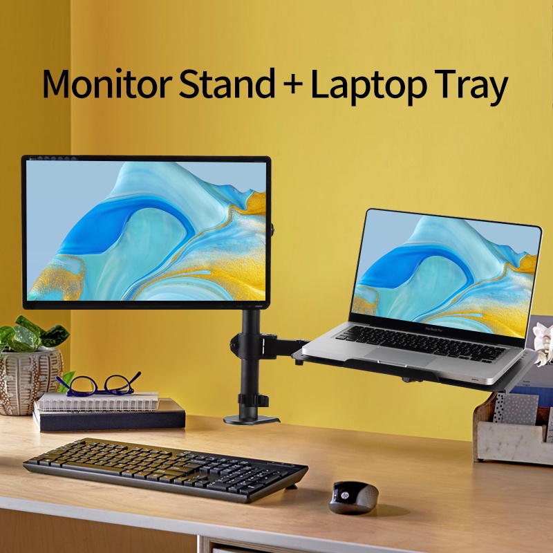 Expose Monitor Mount Laptop Adjustable monitor Stand PC Desk Arm