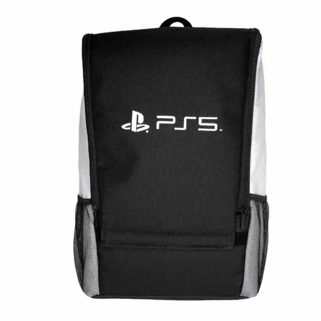 Ready Stock PS5 Consol Storage Protection Backpack PS5 Black and