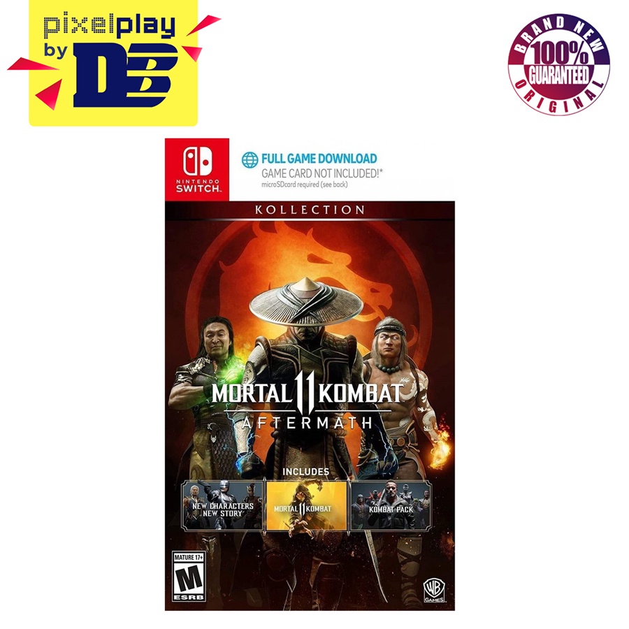 Nintendo Switch Mortal Kombat 11 Aftermath Kollection Full Game