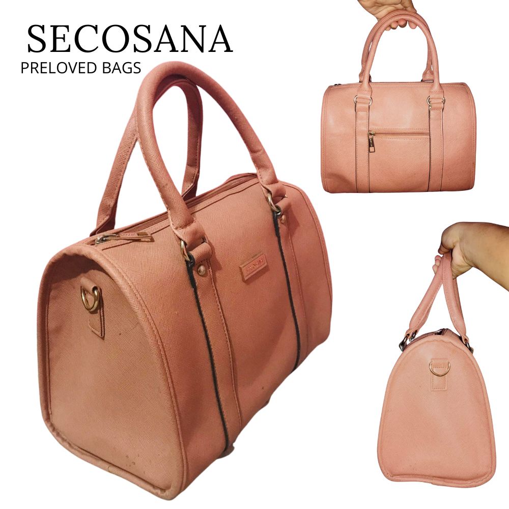 SECOSANA Office Bag Pink Doctor Bag Large PRELOVED Shopee Philippines