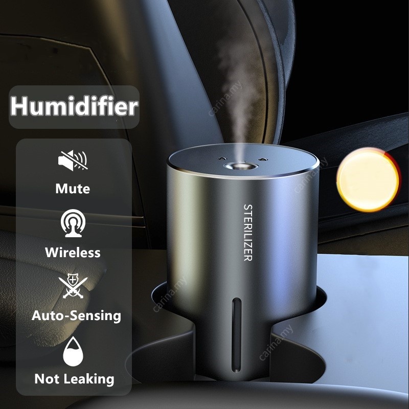 【2 IN 1】Car Humidifier Diffuser Sanitizer Spray Machine 300ML Air