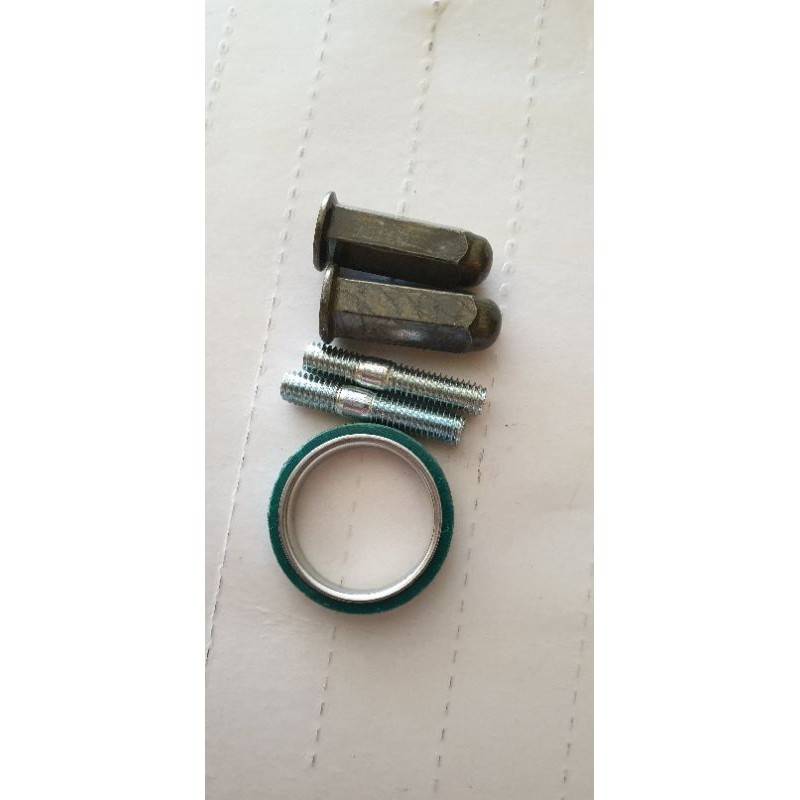 gy6 exhaust bolts and nut set gy6125 gy6150 6mm thread Shopee Philippines