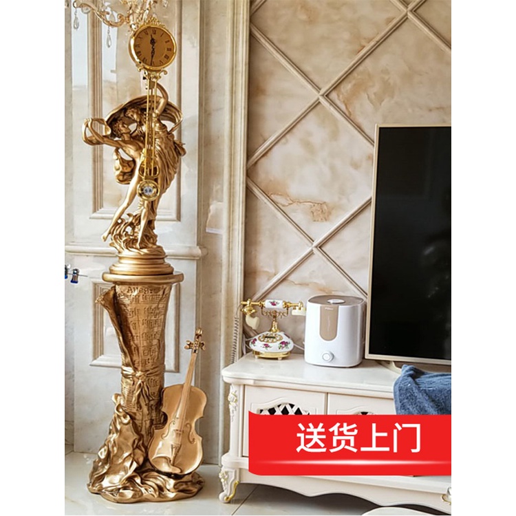 Grandfather Clock Living Room Pendulum Clock Vertical Clock Ornaments