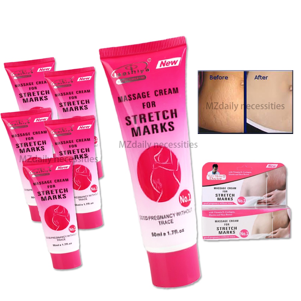 ( Set of 6 ) Herbal Skin Doctor SCAR MASSAGE CREAM for Stretch Marks