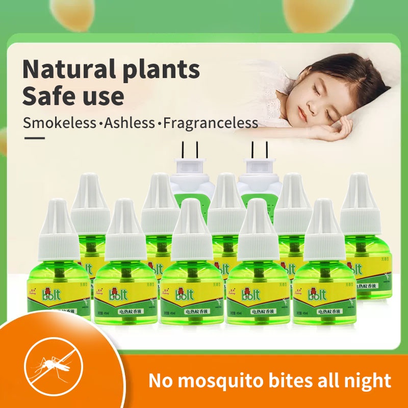 Plugin Mosquito Repellent Liquid Smokeless Safe and Efficient Electric