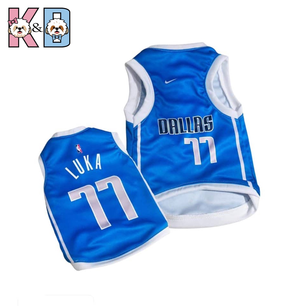 Personalized Dallas Mavericks Dog Jersey High Quality Dog Clothes Pet