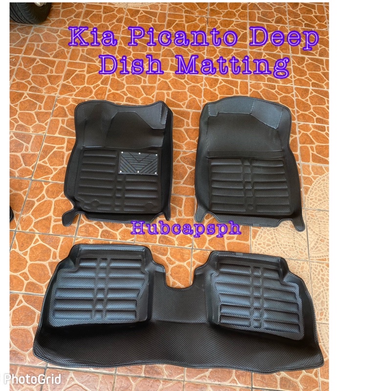 LEGIT 10MM thick vs1MM DIAMOND MOST XPENSIV PICANTO Car Matt Deep Dish