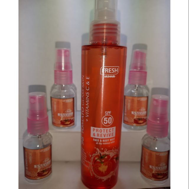 TRIAL SIZE by (FRESH skinlab) TOMATO/COLLAGEN/ALOE VERA face and body
