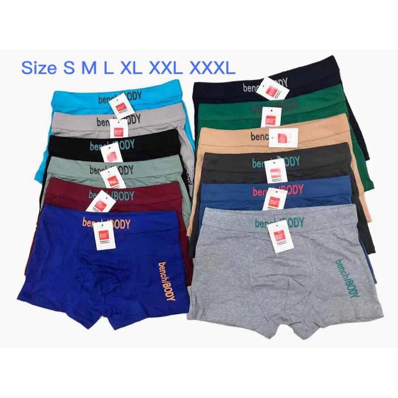 Bench Body Boxer Briefs 12 Pieces Per Pack Shopee Philippines