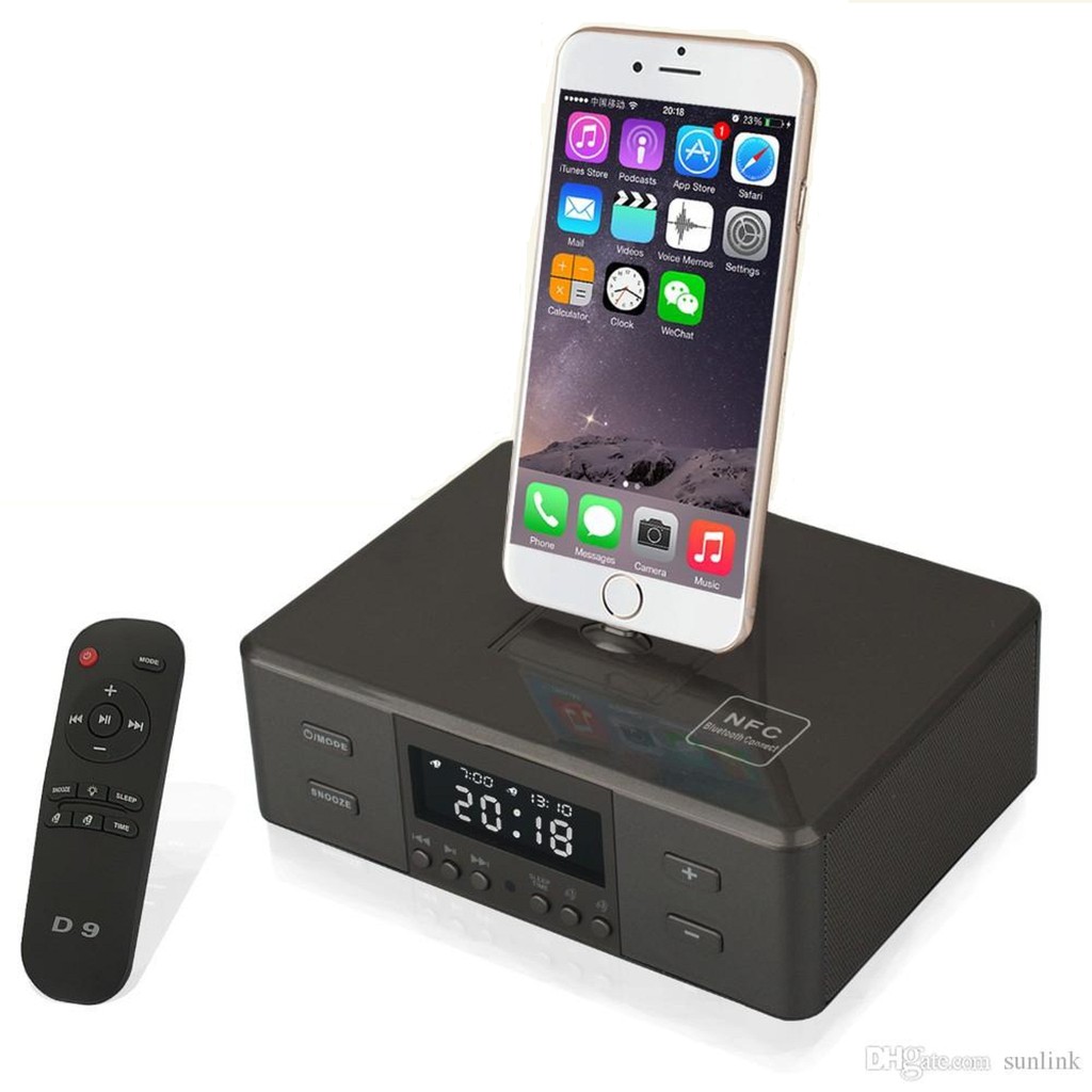 D9 Bluetooth Radio Alarm Speaker Shopee Philippines