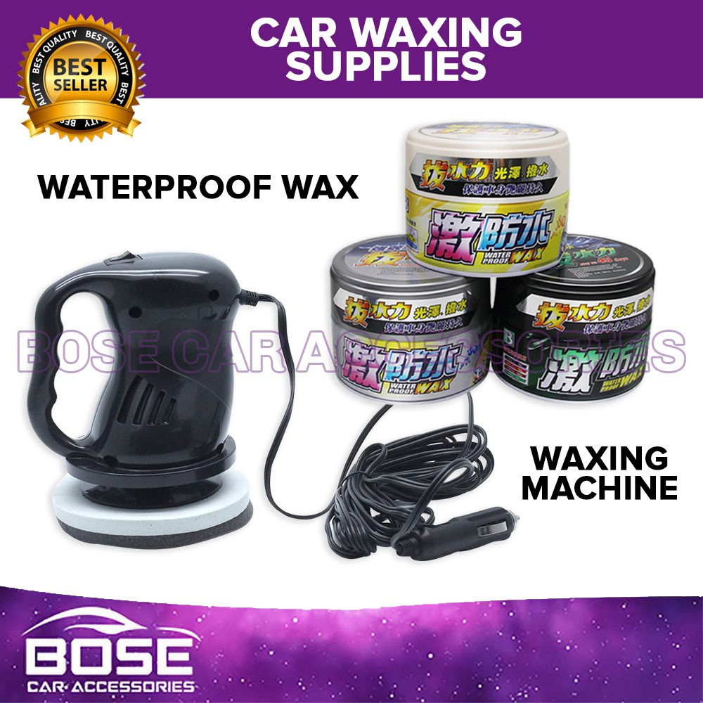 Hydrophobic Waterproof Car Wax with Microfiber Sponge Applicator / Car