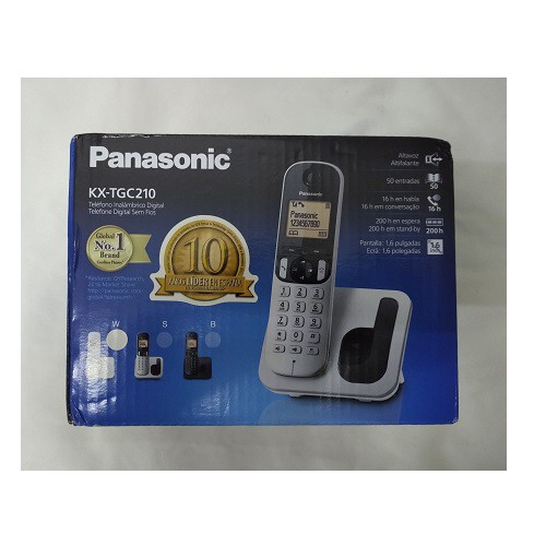 PANASONIC KXTGC210 DIGITAL CORDLESS PHONE Shopee Philippines