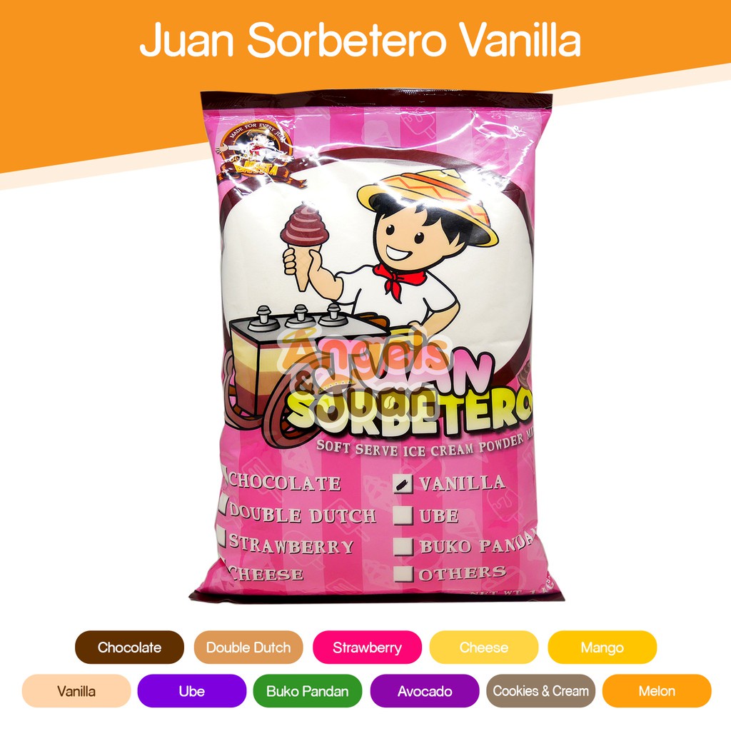Juan Sorbetero Ice Cream Powder by 1 kilo Shopee Philippines