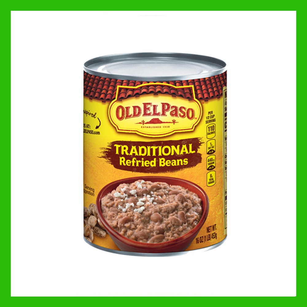 Old El Paso Traditional Refried Beans 453g Shopee Philippines