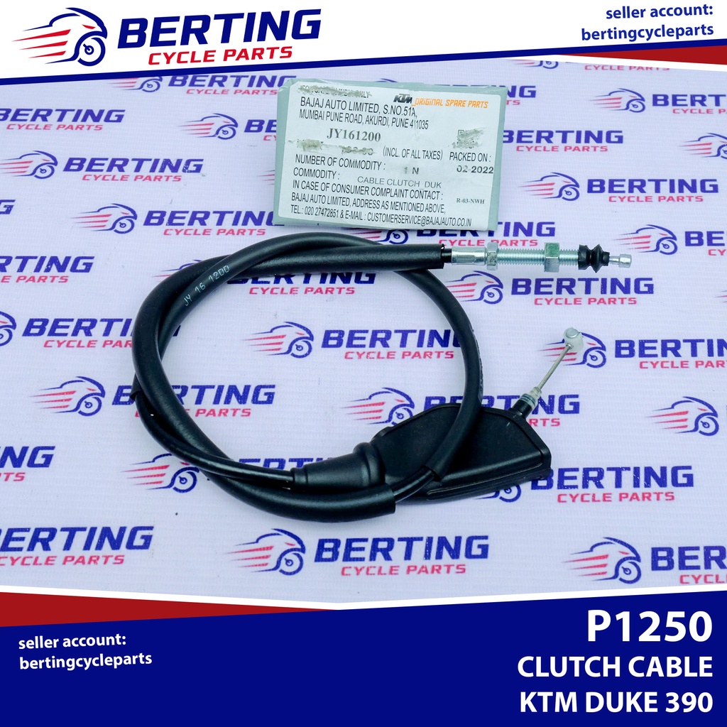 KTM CLUTCH CABLE Duke 390 Genuine JY161200 Shopee Philippines