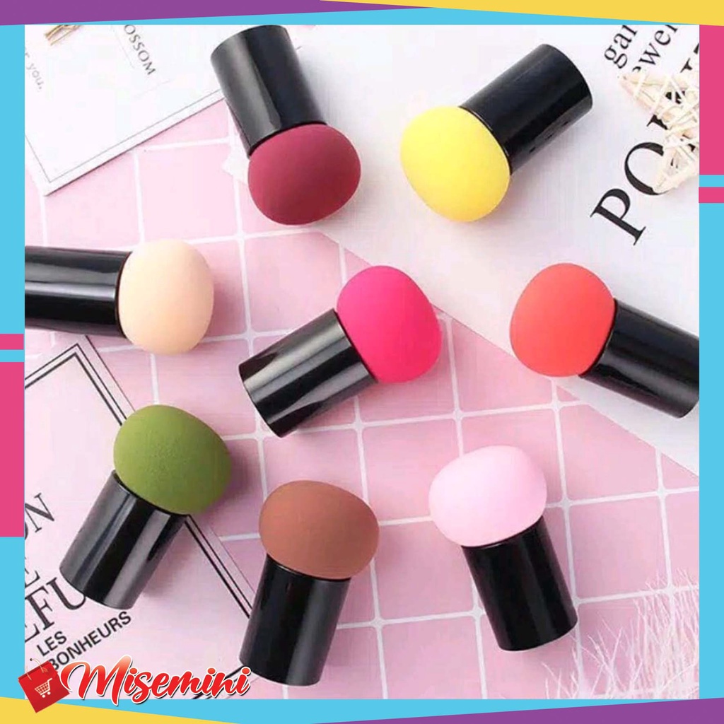 M️730m️ Sponge Mushroom Handle Portable Sponge Beauty Blender Sponge Make Up Sponge Stem