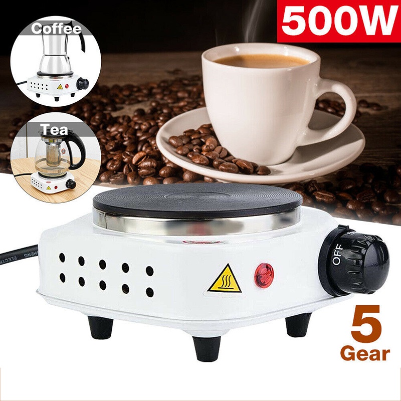 TOSH 500W Single Portable Electric Hot Plate Cooking Hob Stove Cooker