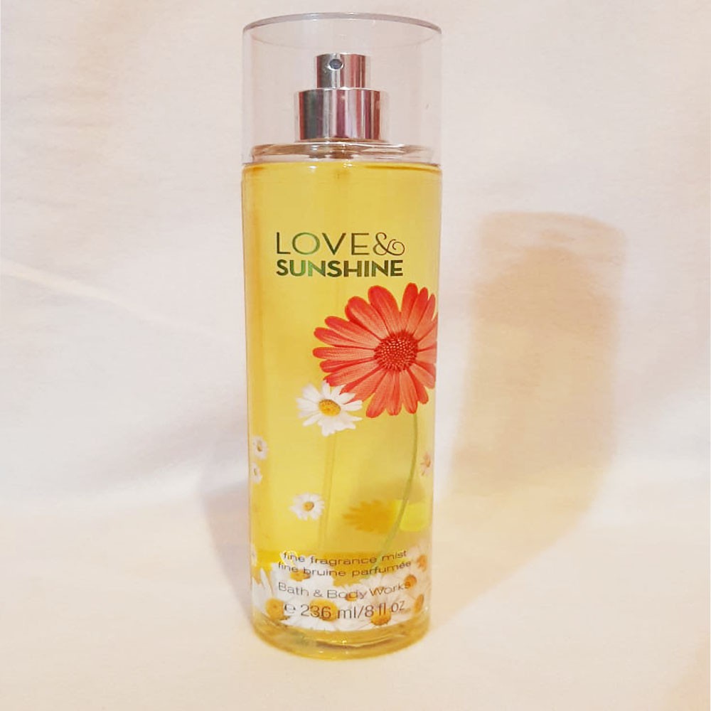 Bath & Body Works Love & Sunshine Fine Fragrance Mist 240ml (AUTHENTIC, GENUINE) Shopee