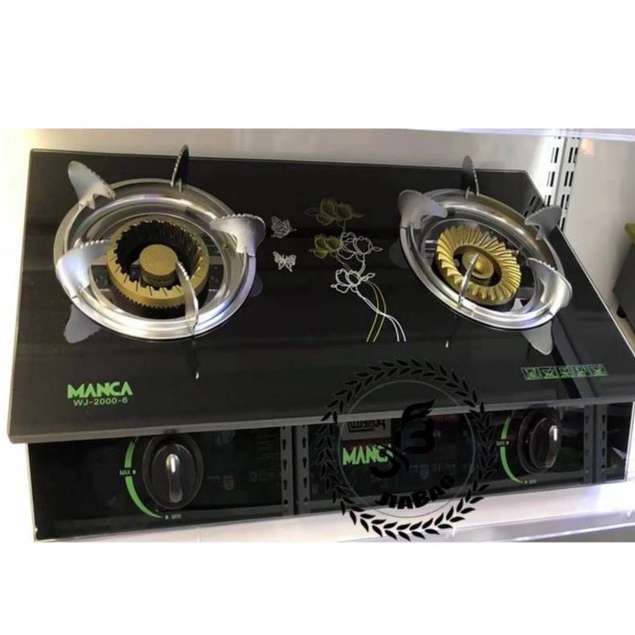 JB Double Burner Glass Gas Stove Shopee Philippines