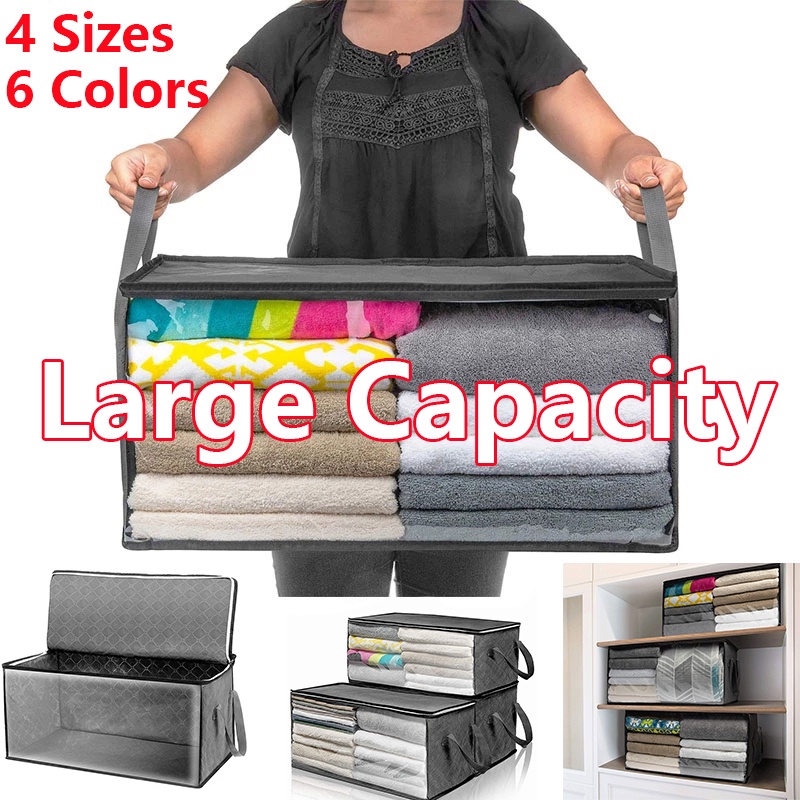 Large Capacity Foldable Comforter Storage Bag/Portable Clothes