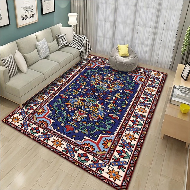 【New product】☄ Turkey Printed Persian Rugs Carpets for Home Living Room