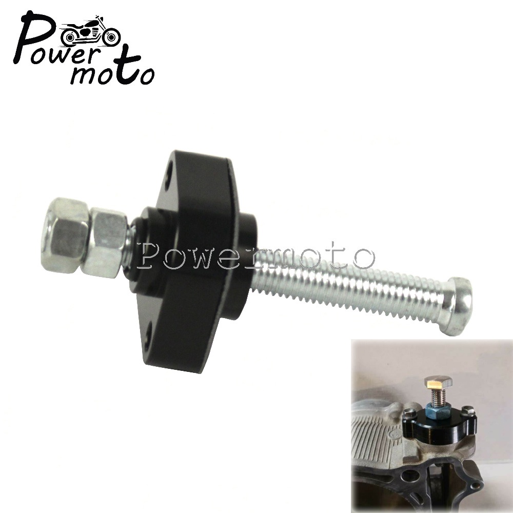 Black Red Blue Motorcycle Manual Cam Timing Chain Belt Tensioner For
