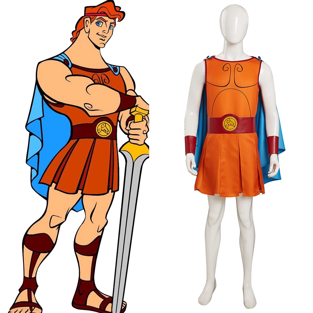 Toitaly Hercules Costume Men Hercules Adult Costume Cosplay Halloween