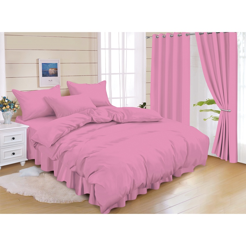 Queen Size 3 in 1 Bed sheet Cotton Full Garterized Fitted Bedsheet with