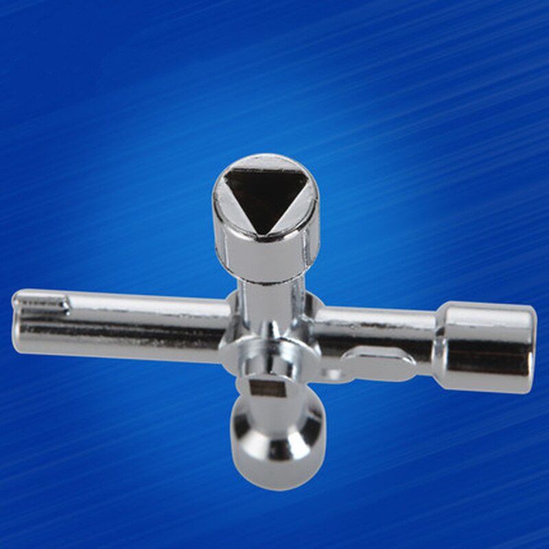 Multifunction Valve wrench 6 Ways Universal Plumber Keys Triangle For