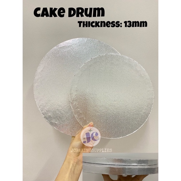 5pcs/pack 13mm Cake Drum Cake Board Cake Board Corrugated Cake Drum Shopee Philippines