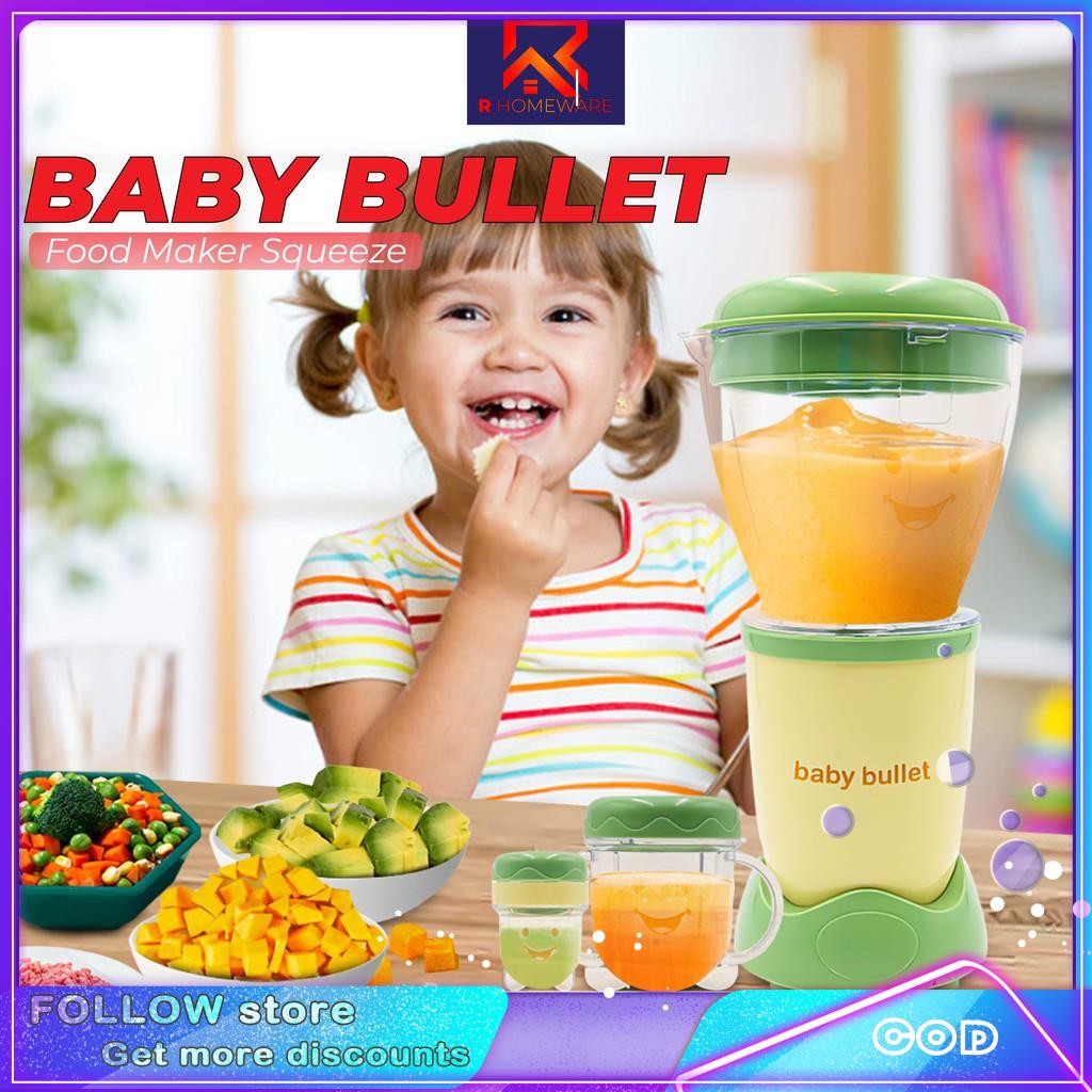 Baby Bullet Food Maker Squeeze Food Multifunction Processors Blender