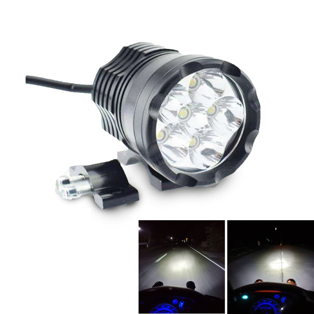 60W BLUE WATER LED LIGHT FOR MOTORCYCLE HEADLIGHT FOG light 1PC
