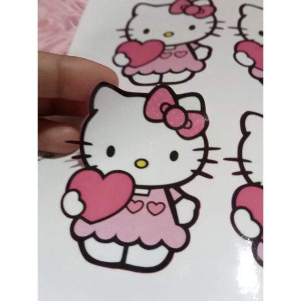 Hello kitty water proof decals sticker set Shopee Philippines