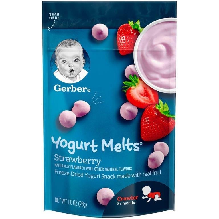 Gerber Yogurt Melts 8+ months Strawberry Shopee Philippines
