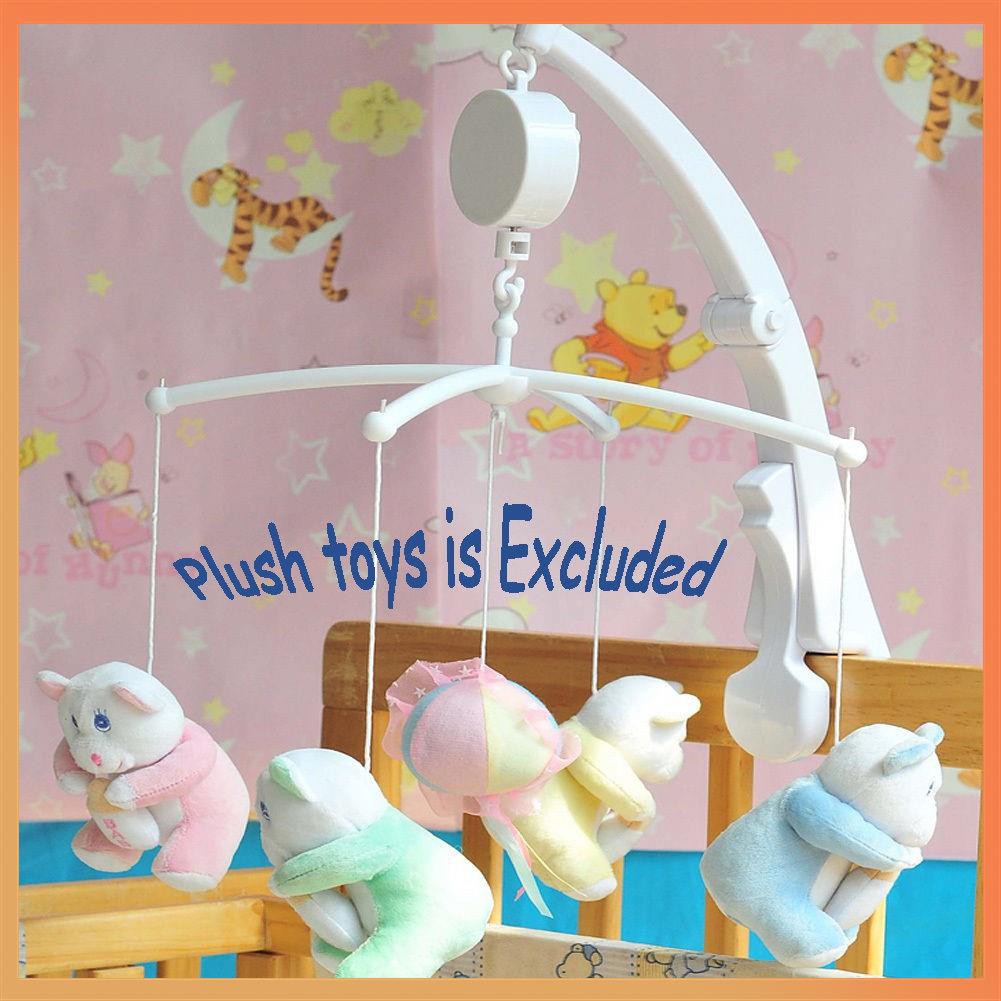 [Available]Rotary Baby Mobile Crib Bed Toy Movement Music Box Kids Toy