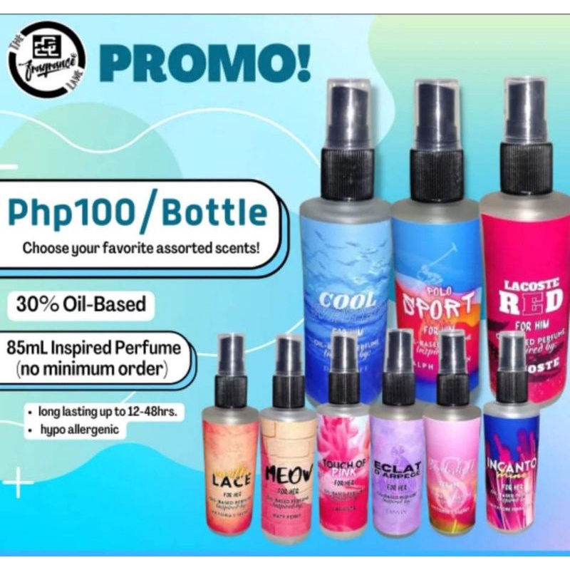 30 OIL BASED PERFUME FREE REBRANDING Shopee Philippines