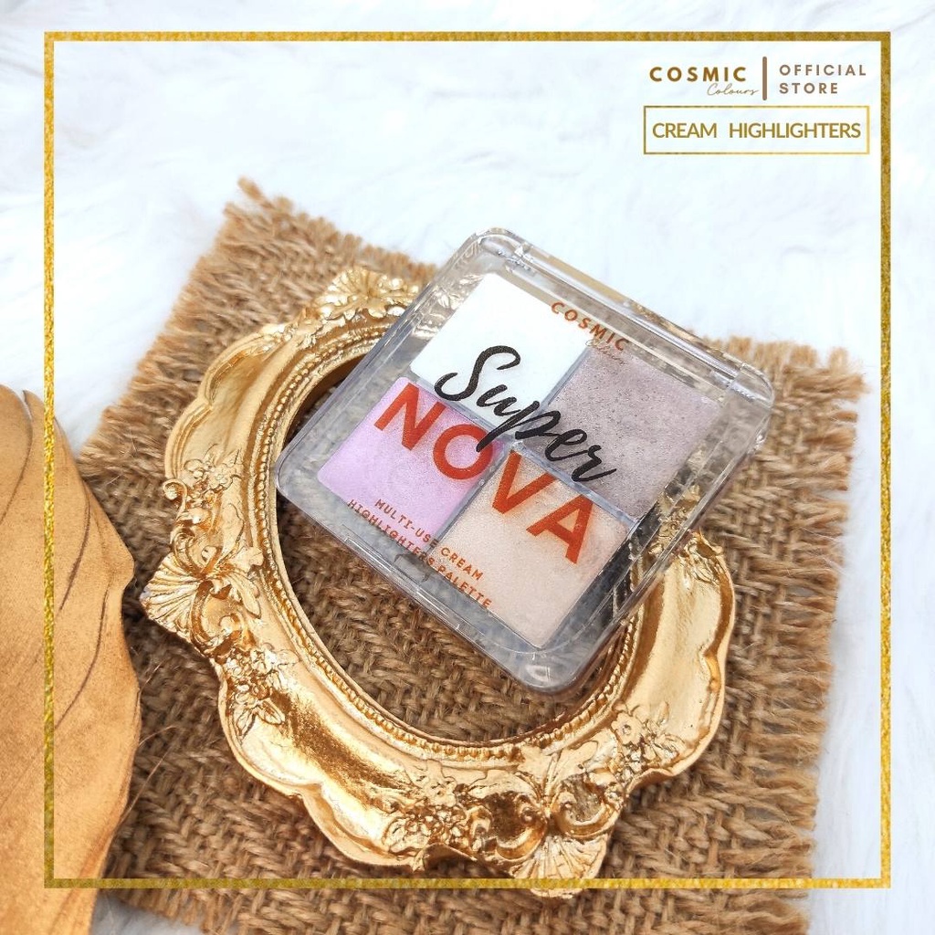Nova Multiuse Cream Highlighters by Cosmic Colours (Infused w
