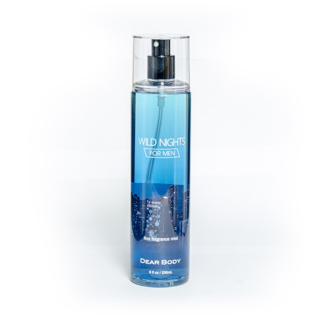 Dear Body Wild Nights for Men Fragrance Mist Perfume 236ml Shopee