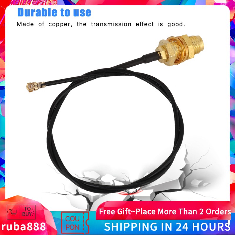 WIFI Pigtail Antenna Extension Cable IPEX Adapter IPEX1 Generation Connector 30cm Shopee