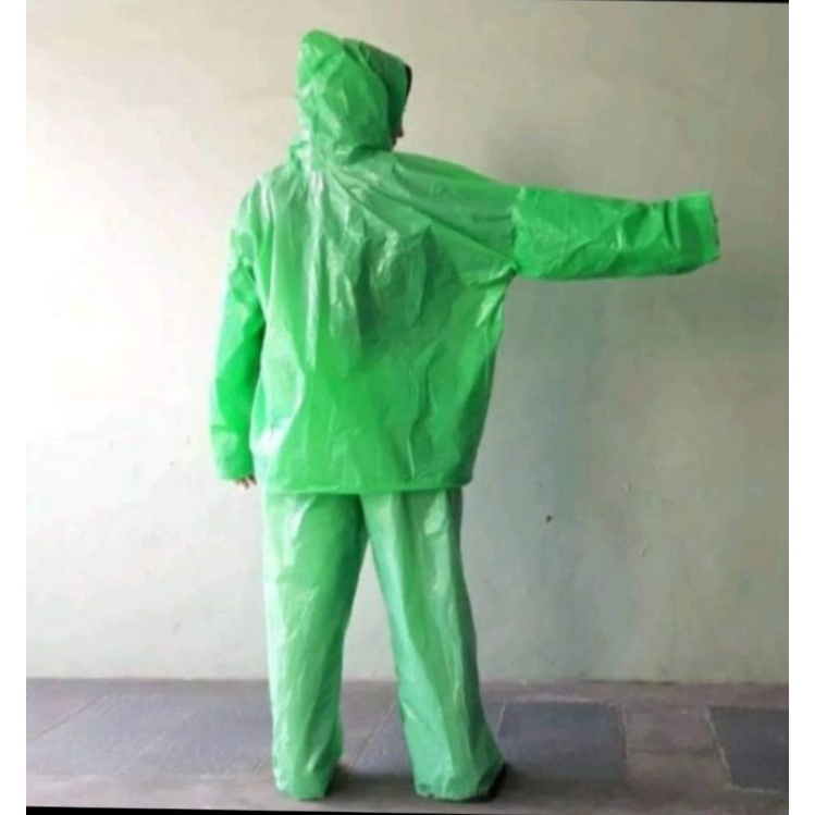 Plastic Raincoat Suit (Shirt And Pants) Shopee Philippines
