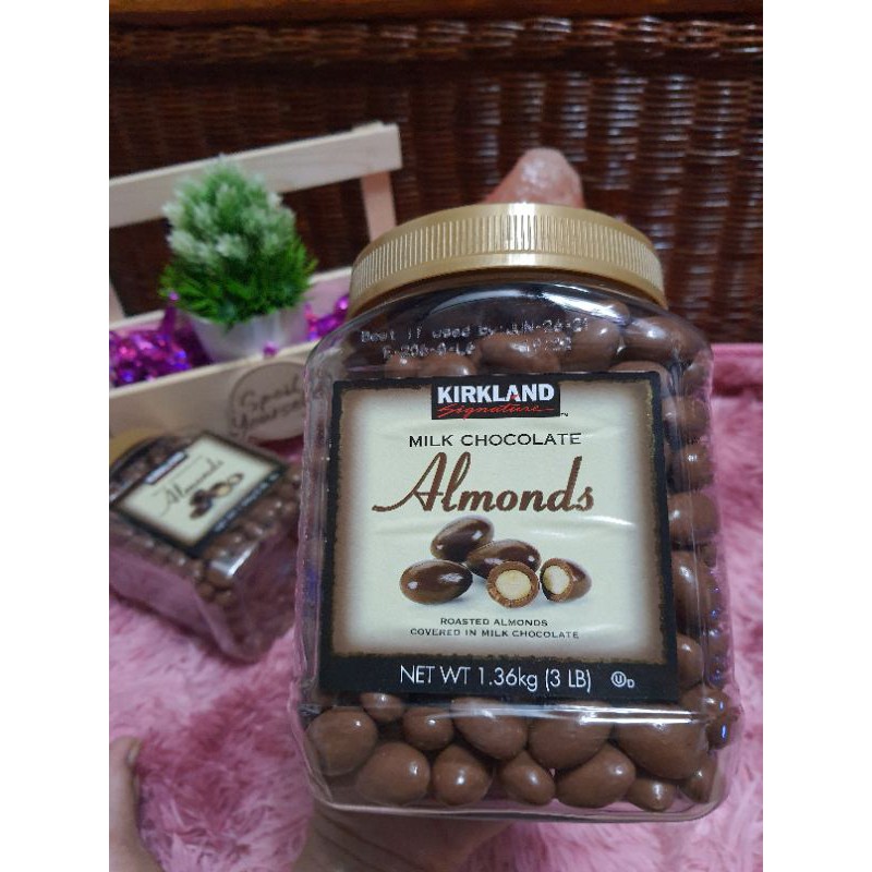 Kirkland Milk Chocolate Almonds 1.36Kg (3LB) Shopee Philippines