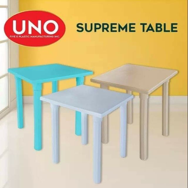UNO Supreme Table Plastic Shopee Philippines