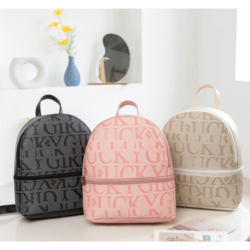 Korean Cute Sling Bags For Women Fashion Trend Casual Printed Ladies